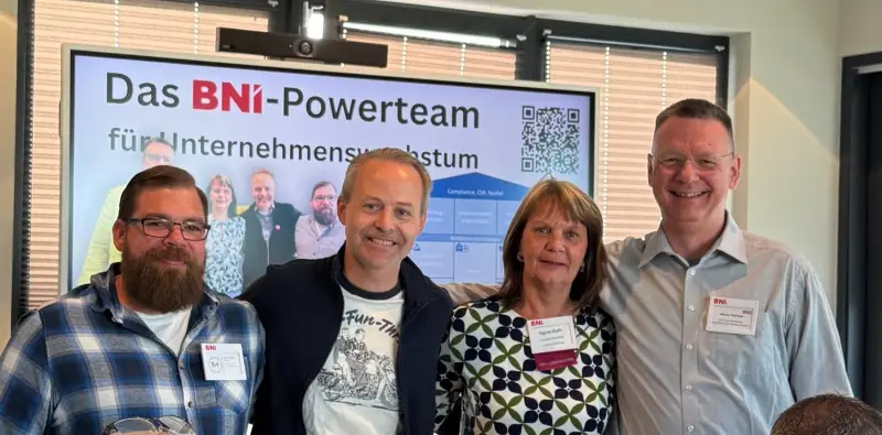 Das BNi-Powerteam für Unternehmenswachstum im Bernauer Chapter Hussiten Das BNi-Powerteam für Unternehmenswachstum im Bernauer Chapter Hussiten