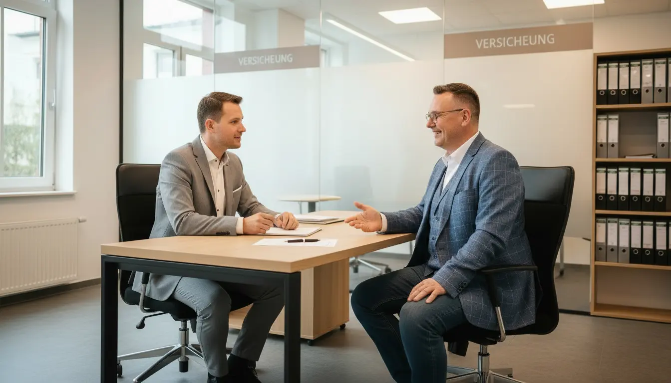 Hintergrund Unternehmerberater Marco Teschner für Finanzberatungen- KI generiert