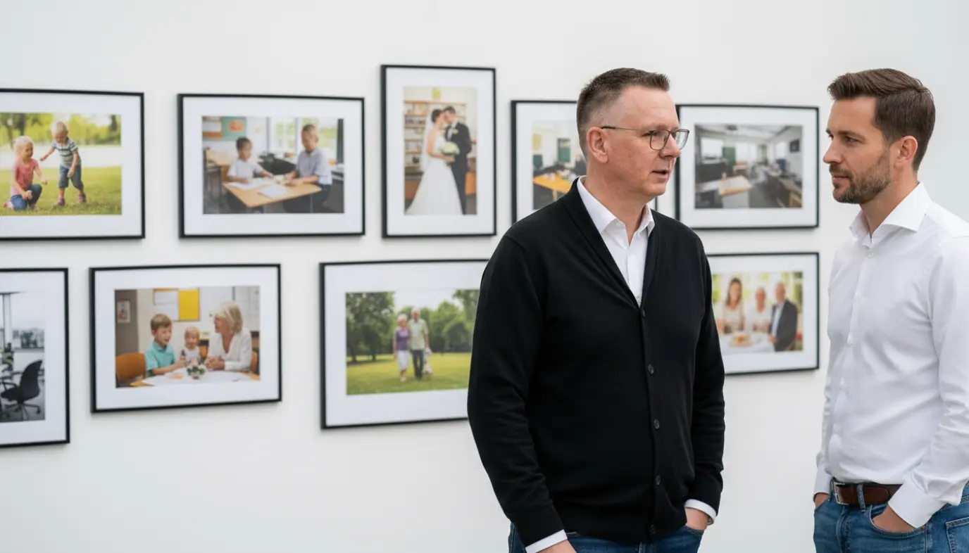 Hintergrund Unternehmerberater Marco Teschner - Coaching - KI generiert