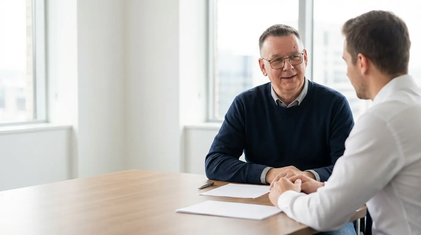 Hintergrund Unternehmerberater Marco Teschner für Versicherungen - KI generiert Hintergrund Unternehmerberater Marco Teschner für Versicherungen - KI generiert