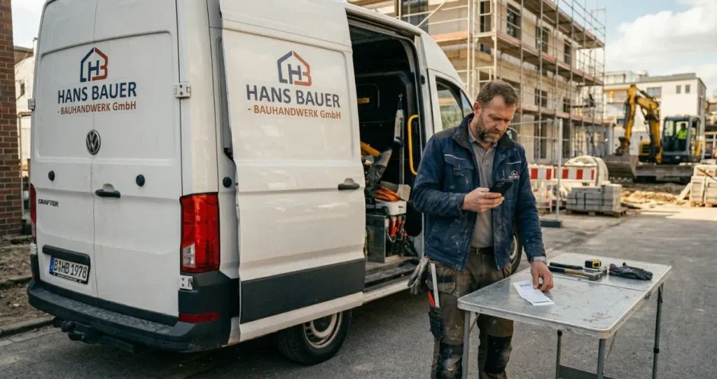 Belegfluss aus dem Transporter