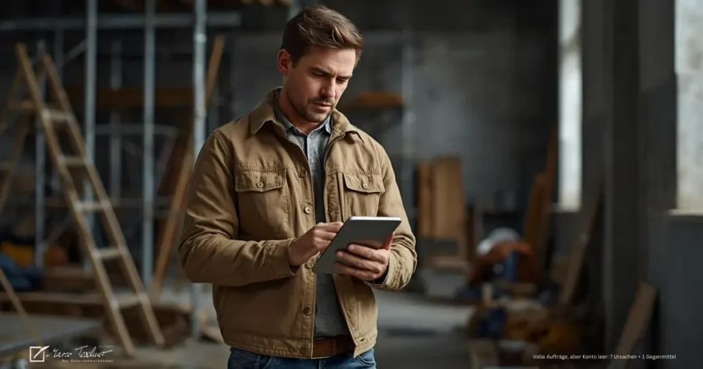 Volle Aufträge, aber Konto leer 7 Ursachen + 1 Gegenmittel